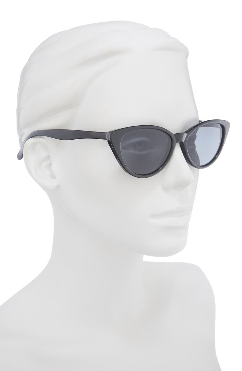 BP. Cat Eye Sunglasses, Alternate, color, Black