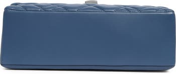 Large Brixton Lock Leather Shoulder Bag