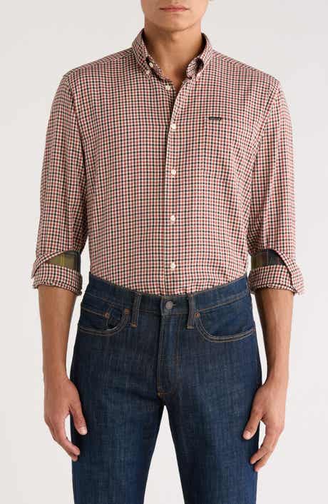 Barbour Padshaw Tailored Fit Check Button-Down Shirt