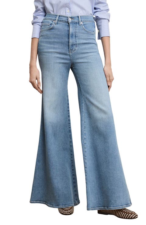 Jesse Hight Waist Ultra Flare Leg Jeans (Big Splash)