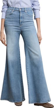 Veronica Beard Jesse Hight Waist Ultra Flare Leg Jeans
