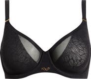 Chantelle Lingerie Pure Lace Unlined Underwire Minimizer Bra