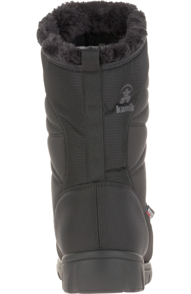 Kamik Hannah Mid Faux Fur Waterproof Boot, Alternate, color,