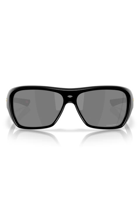 60mm Prizm™ Rectangular Sunglasses