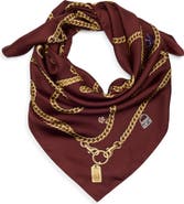 COACH Charms Silk Scarf