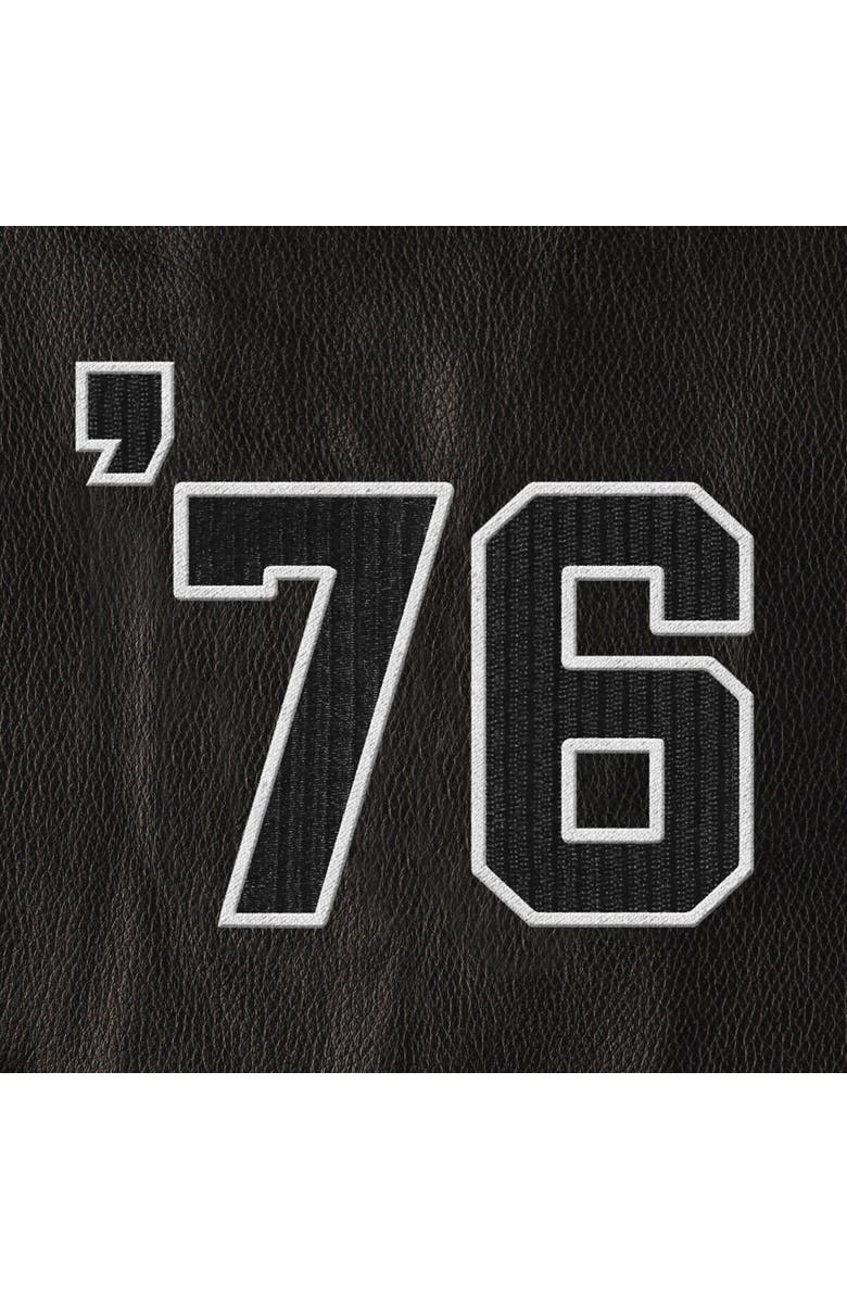 PLEASURES Men's PLEASURES White Chicago Cubs Full-Snap Varsity Jacket, Alternate, color, White