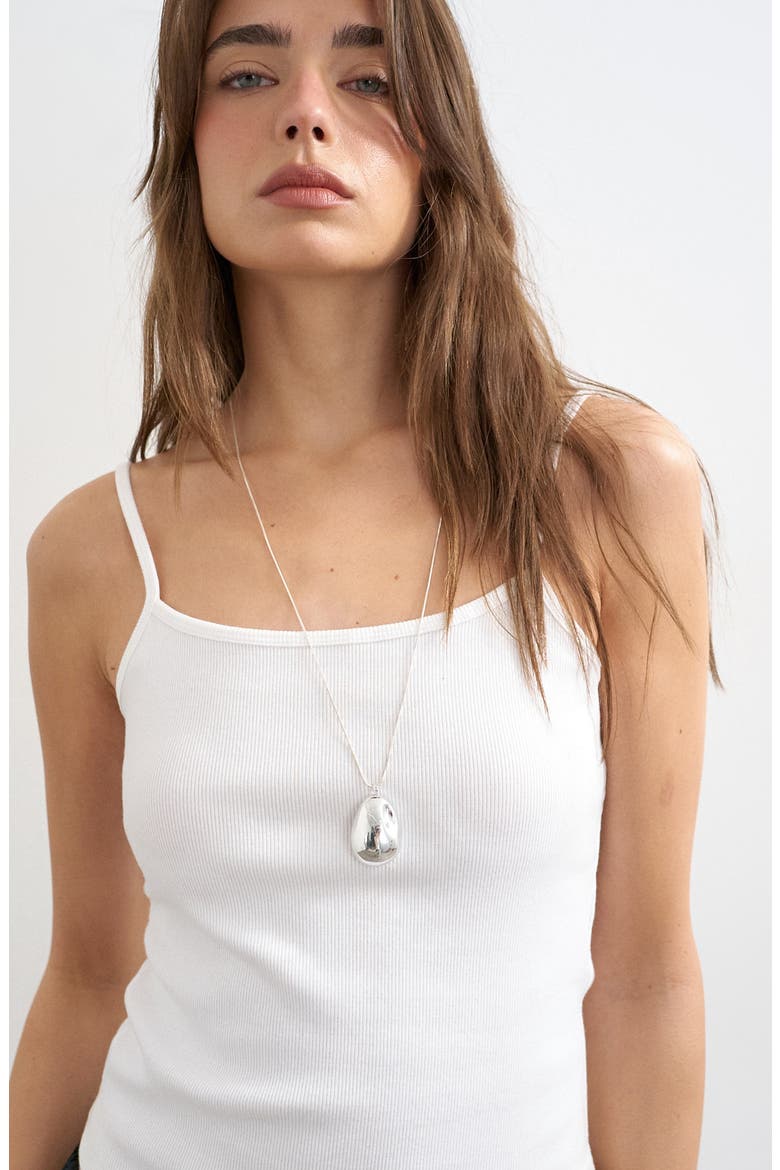 Rib Camisole, Alternate, color, WHITE