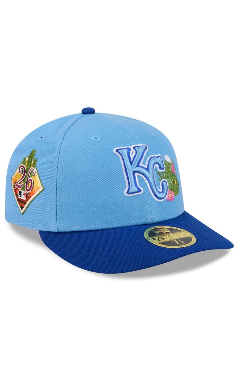 New Era Men's New Era  Light Blue/Royal Kansas City Royals 2026 Spring Training Low Profile 59FIFTY Fitted Hat, Main, color, Light Blue