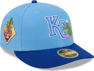 New Era Men's New Era Light Blue/Royal Kansas City Royals 2026 Spring Training Low Profile 59FIFTY Fitted Hat