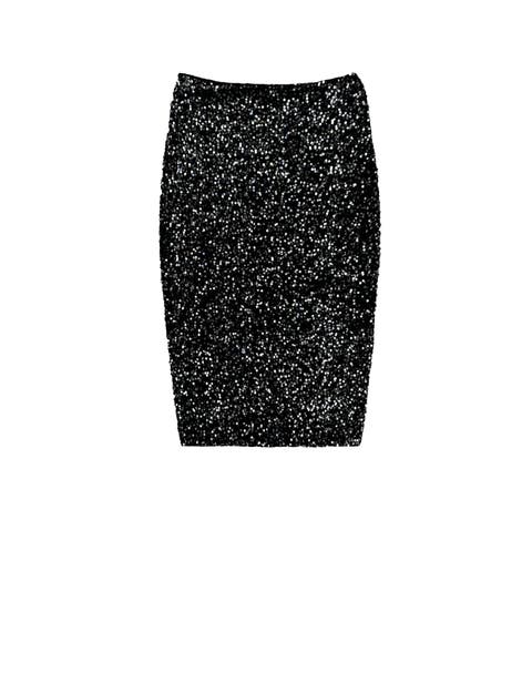 Kaya Midi Sequin Skirt