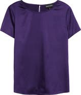 Emporio Armani Silk Satin T-Shirt