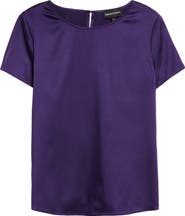 Emporio Armani Silk Satin T-Shirt