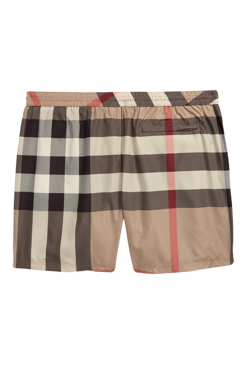 Guildes Check Swim Trunks, Alternate, color, ARCHIVE BEIGE IP CHK