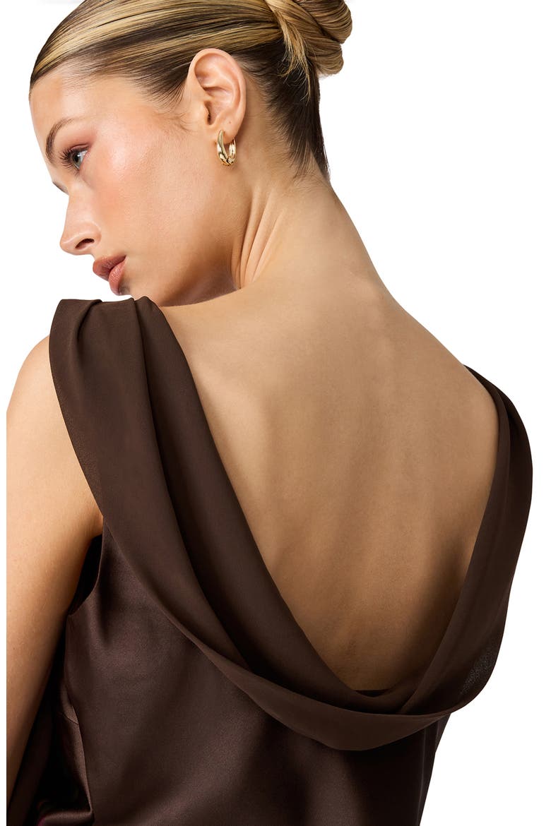 Mani Scarf Shift Dress, Alternate, color, TIGERLILY