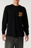 Rip Curl Eddie Would Go Poster Art Long Sleeve Cotton Graphic T-Shirt