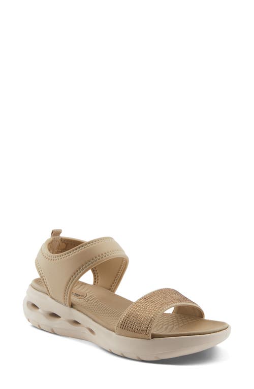 FLEXUS BY SPRING STEP FLEXUS BY SPRING STEP GALLEGOS ANKLE STRAP PLATFORM WEDGE SANDAL