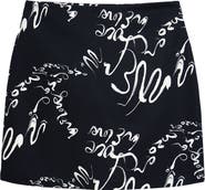 Desigual Sketchbook Print Miniskirt