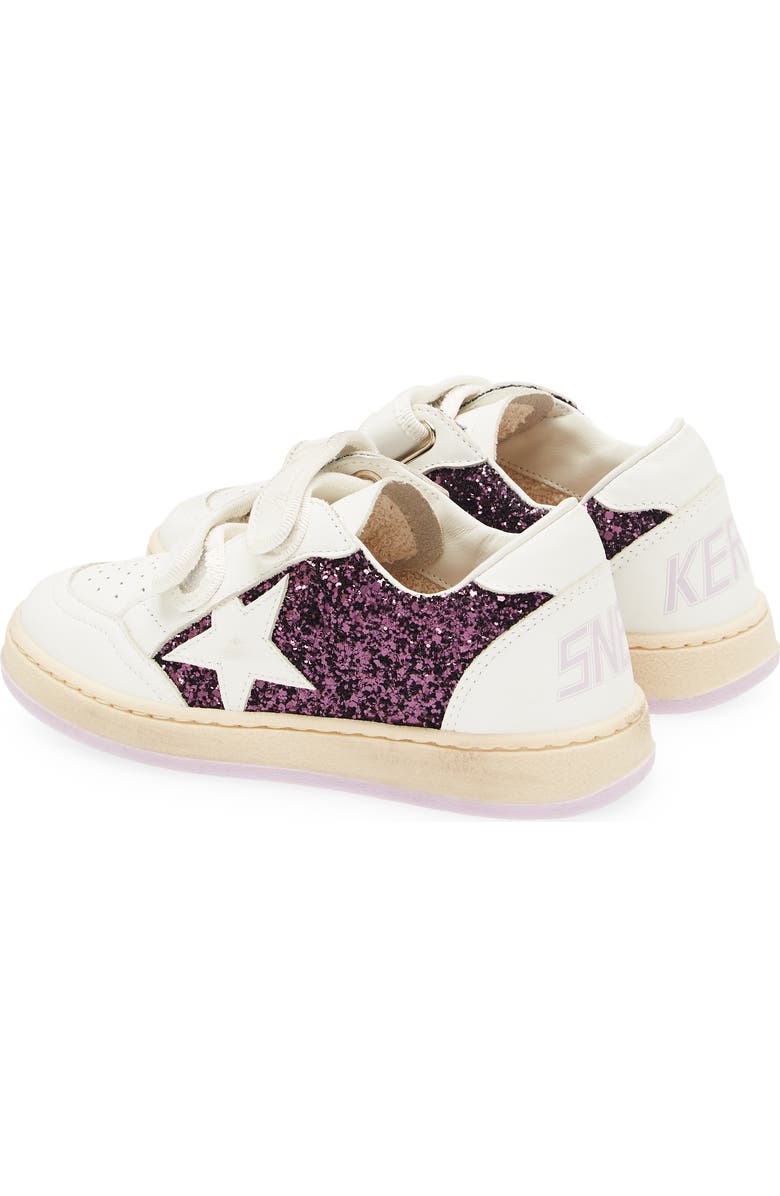 Golden Goose Kids' Ball Star Sneaker, Alternate, color, Purple/ White
