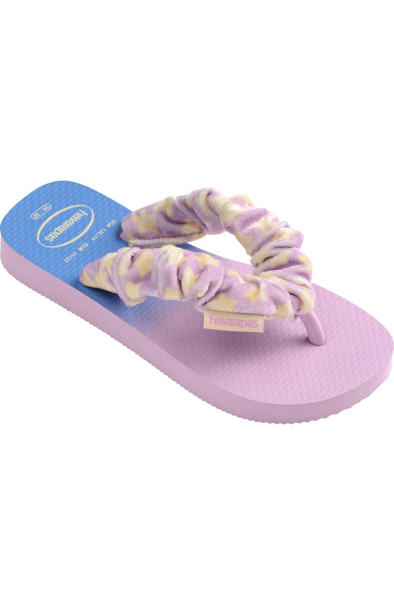 Havaianas Kids' Fluffy Flip Flop, Main, color, Purple Fantasy