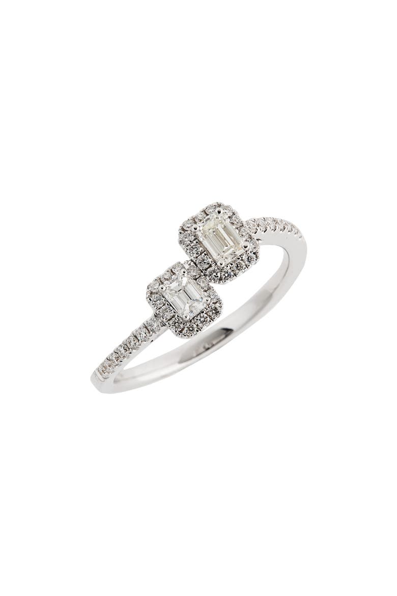 Stackable Diamond Ring (Nordstrom Exclusive), Main, color, WHITE GOLD