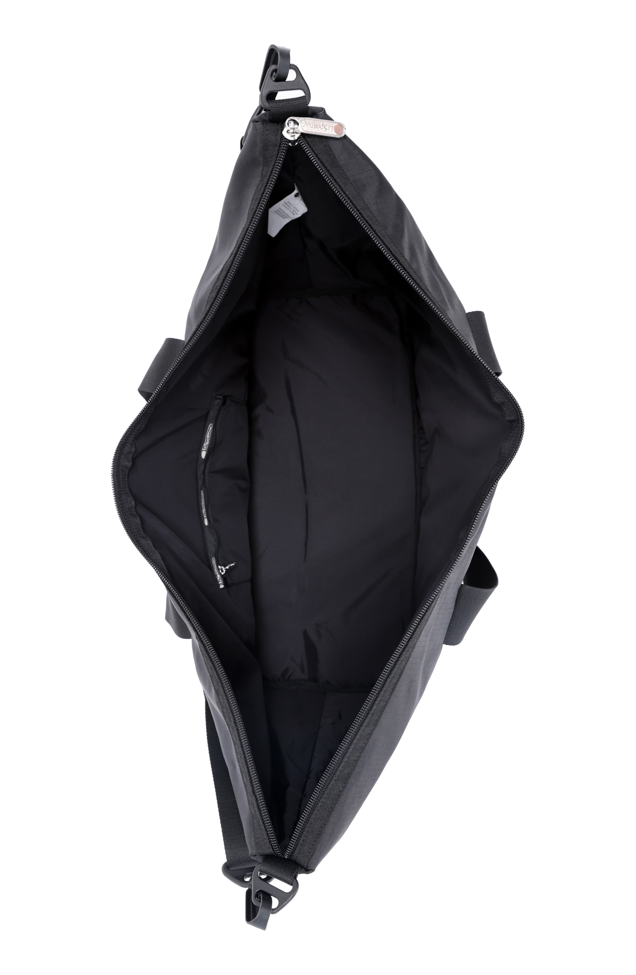 LeSportsac Dakota Med DLX Duffel, Alternate, color, Jet Black
