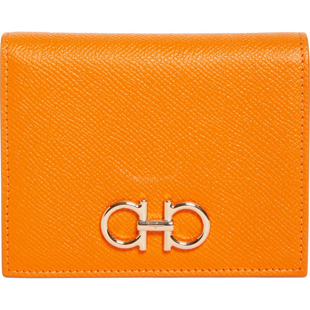 Ferragamo Gancini Leather French Wallet