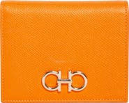 FERRAGAMO Gancini Leather French Wallet