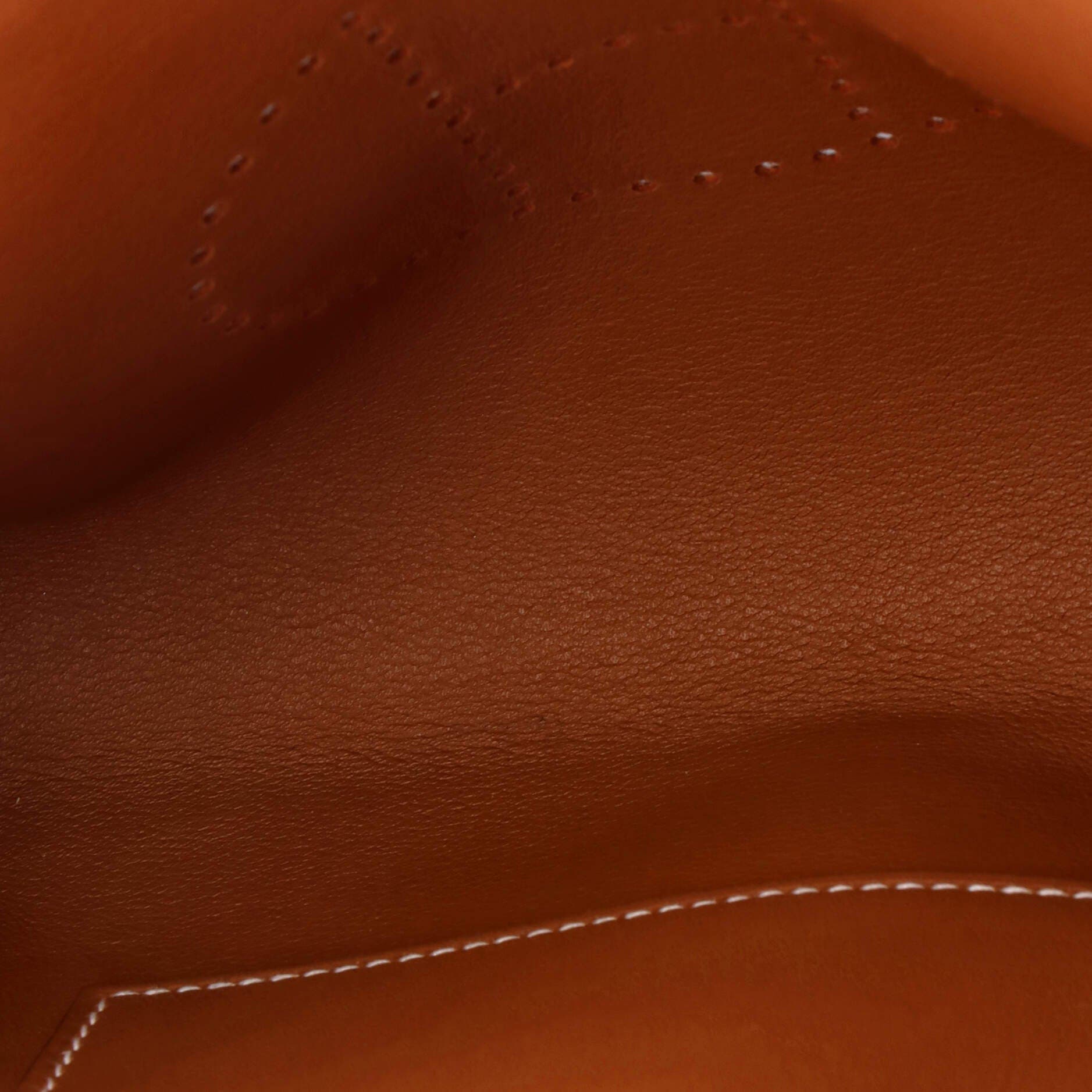 Pre-Owned Hermes Videpoches Bag Barenia Faubourg, Alternate, color, Fauve