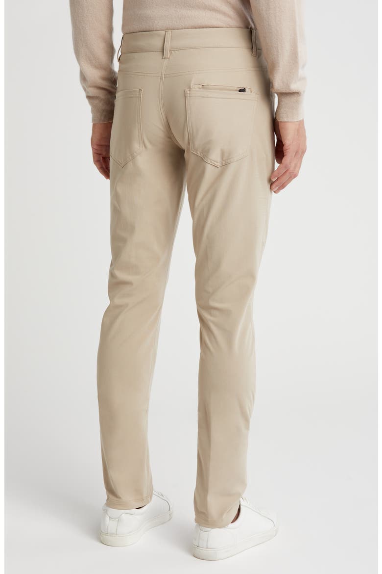 Tech Power Stretch Comfort Slim Leg Pants, Alternate, color, KHAKI