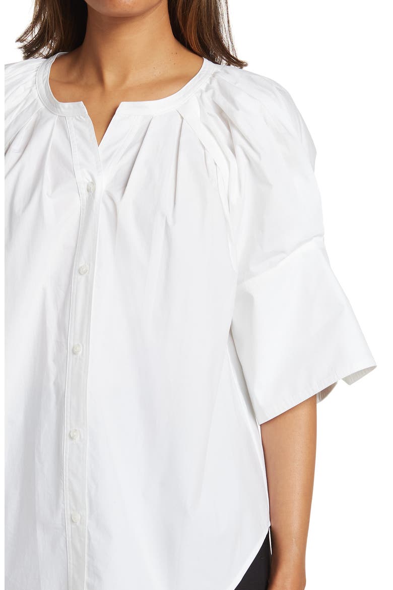Chloe Puff Sleeve Top, Alternate, color, WHITE