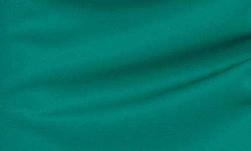 Eliza J Social Off The Shoulder Scuba Cocktail Dress In Green