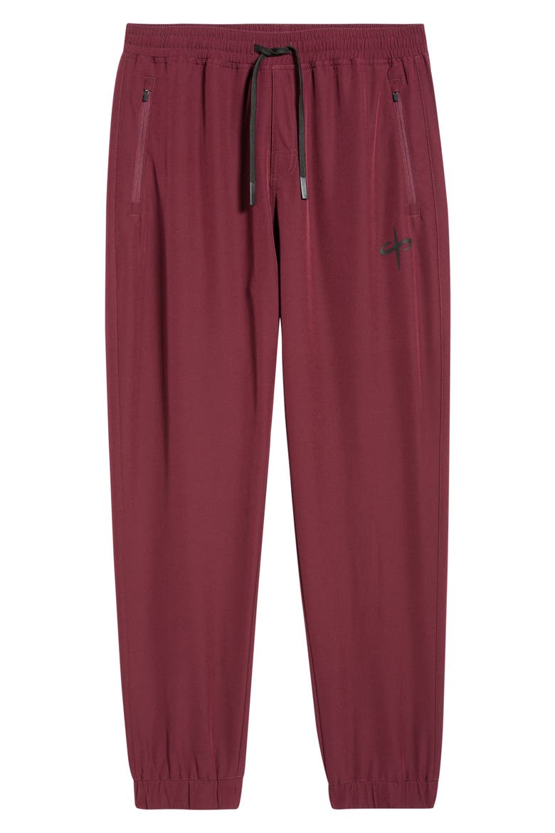 Tempo Rose Tech Pants, Alternate, color, MERLOT