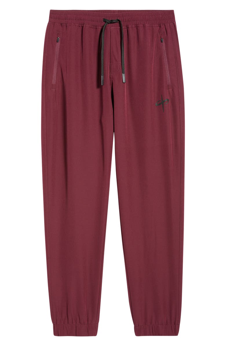 SANTO STUDIO Tempo Tech Joggers, Alternate, color, Merlot