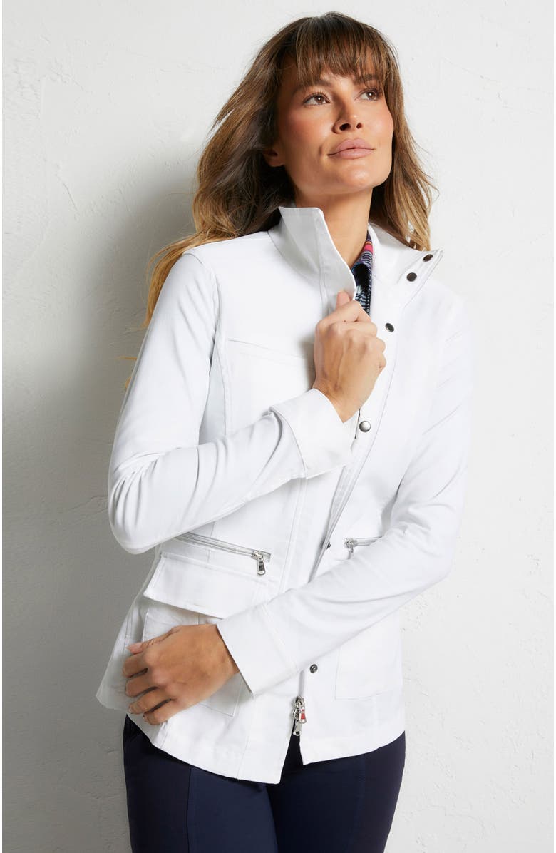 Anatomie Kenya Safari Jacket, Alternate, color, White