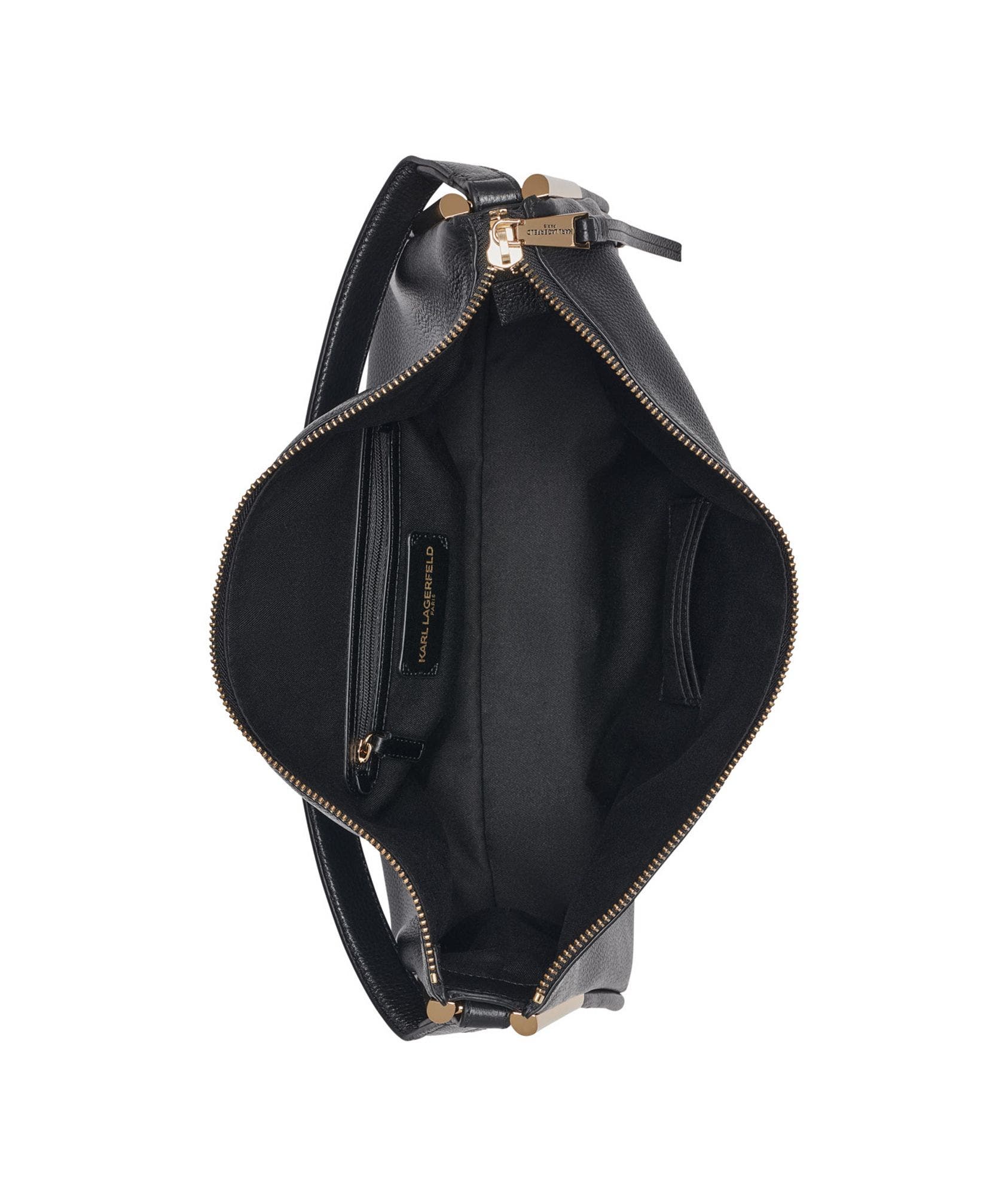 Valerie Hobo Bag, Alternate, color, Black/Gold