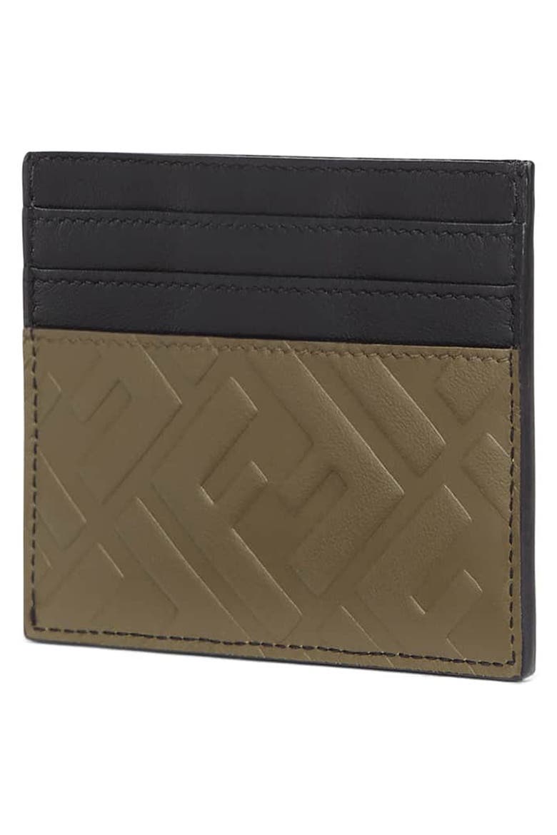 Leather Card Case, Alternate, color, BLACK