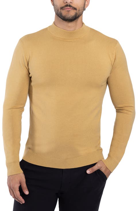 Core Mock Neck Knit Sweater