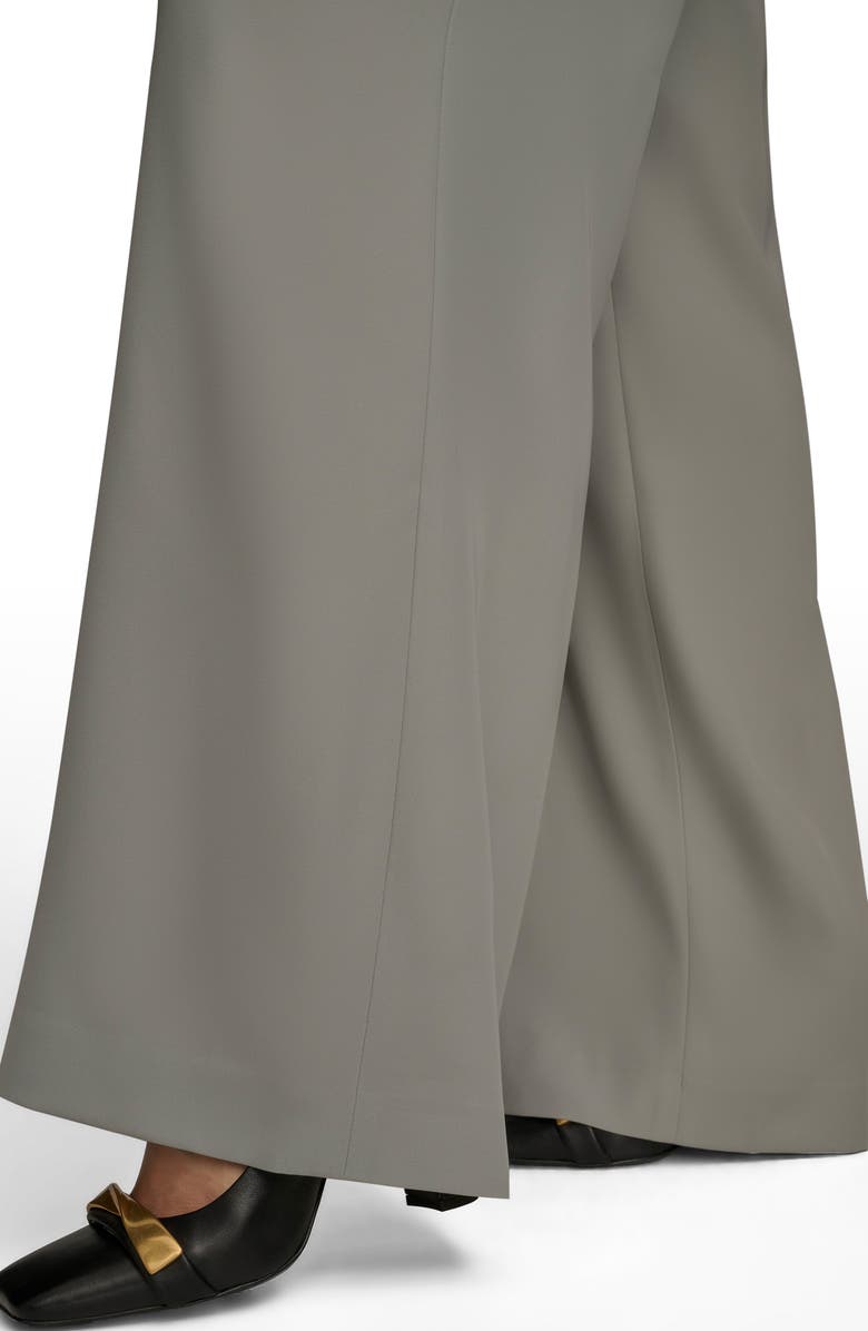 Donna Karan New York Pull-On Wide Leg Pants, Alternate, color, Weathered