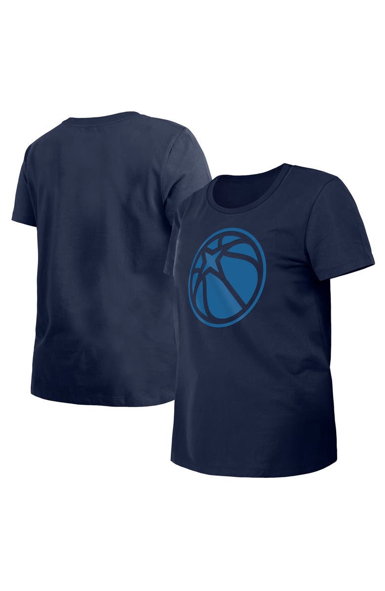 New Era Women's New Era Navy Minnesota Timberwolves 2023/24 City Edition T-Shirt, Main, color, 