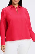 Foxcroft Bella Solid Popover Top