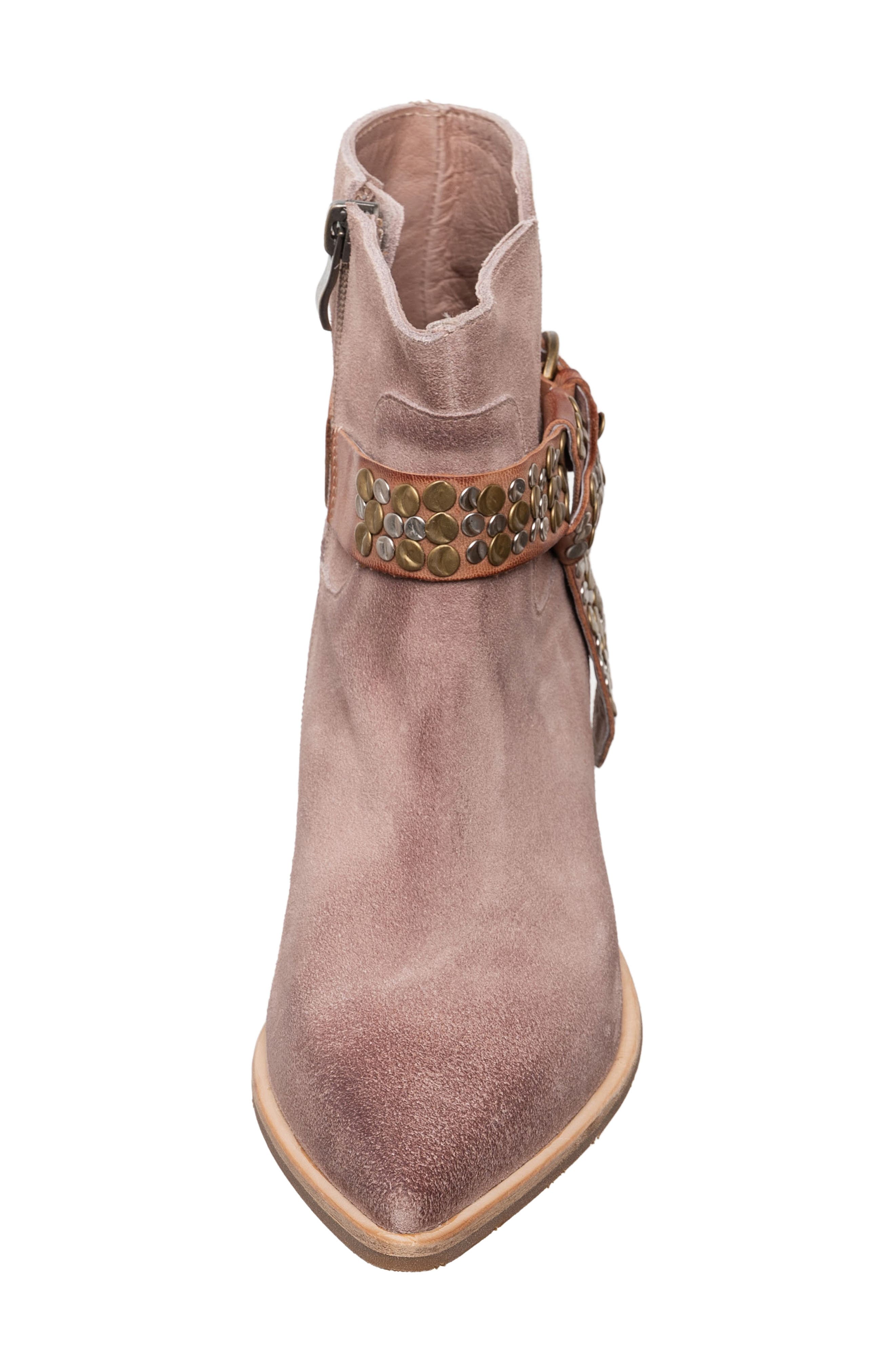 ANTELOPE Opel Pointed Toe Bootie, Alternate, color, Blush