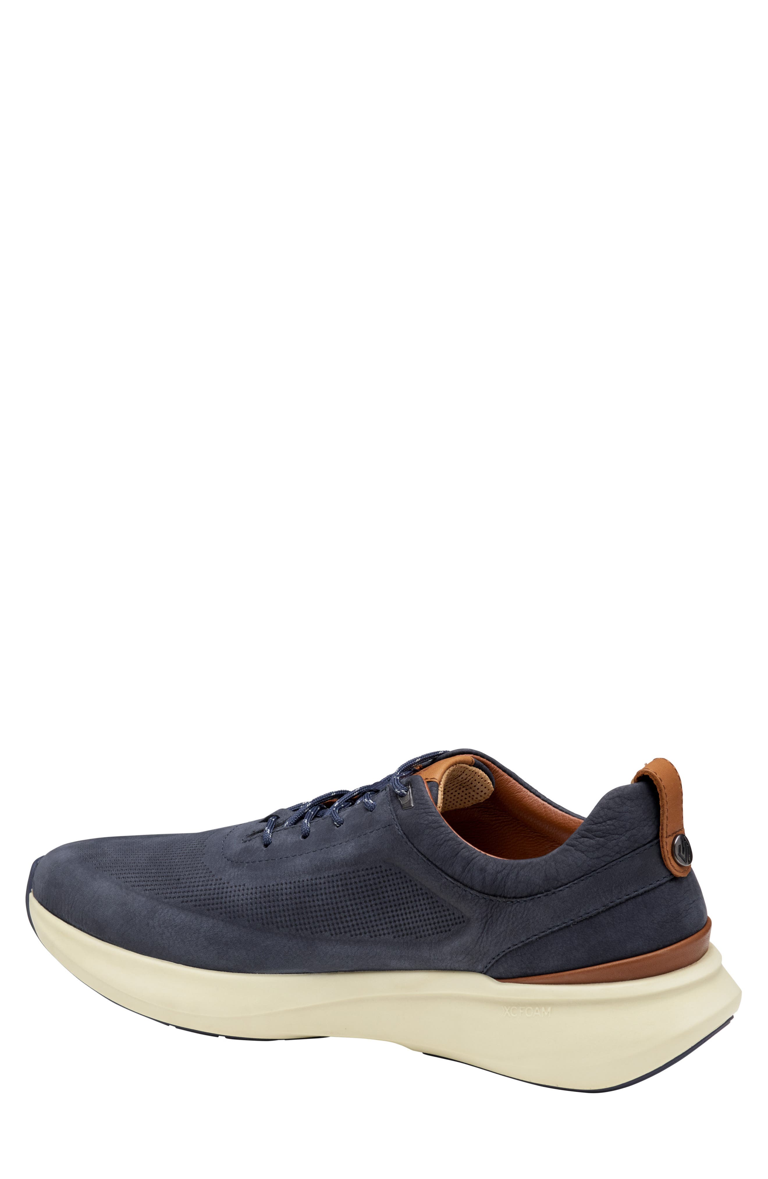Declan Waterproof Sneaker, Alternate, color, NAVY WATERPROOF NUBUCK