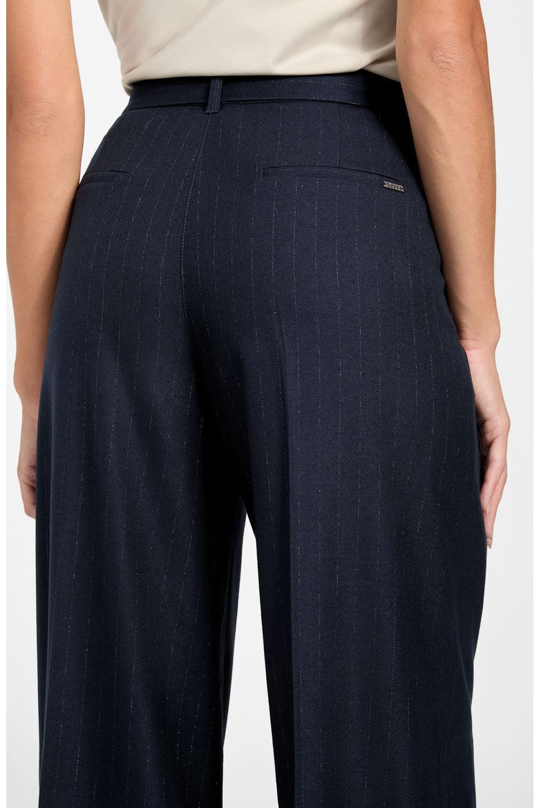 Zanita Pinstripe Wide Leg Pants, Alternate, color, S7Z1-DARK