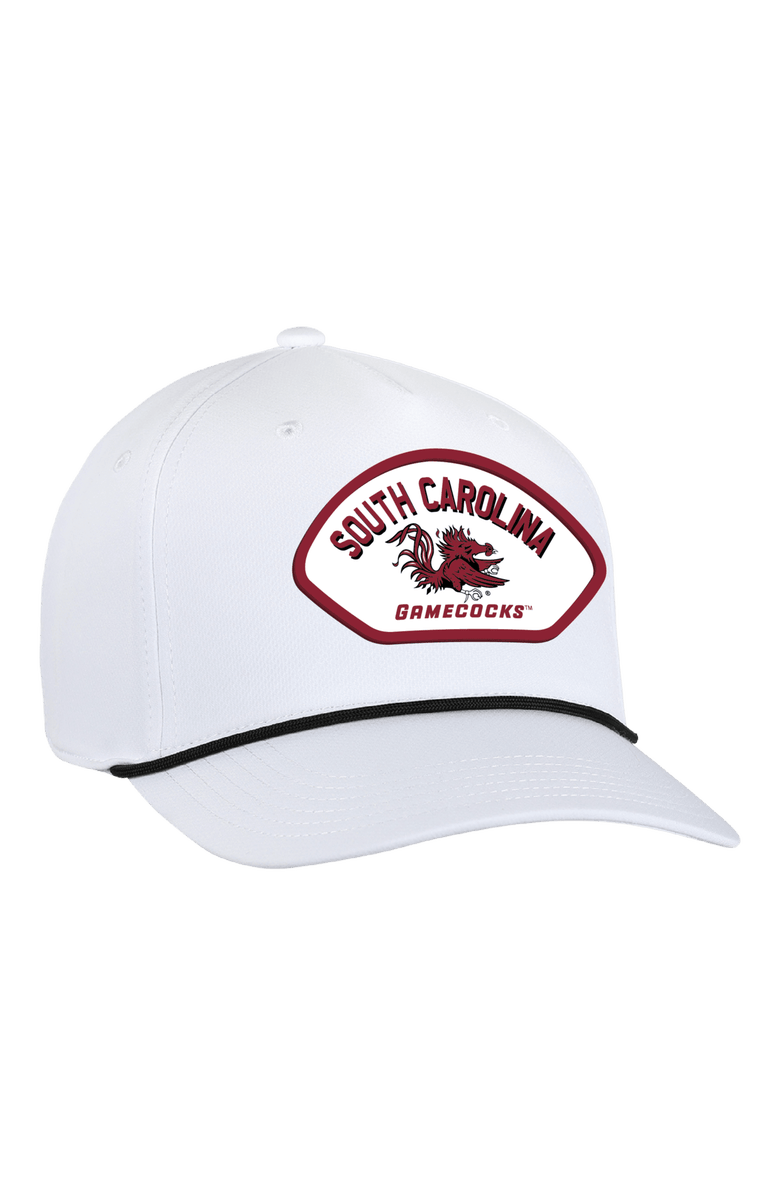 AHEAD Men's Ahead  White South Carolina Gamecocks Alto Rope Adjustable Hat, Main, color, White