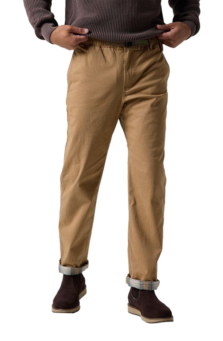 Backcountry Venture Daily Flannel Lined Pant - Men
s, Main, color, Bistre