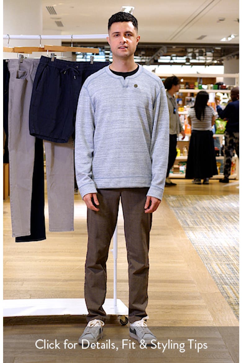 Fairmonte Abaco Reversible Notch Neck Sweatshirt video