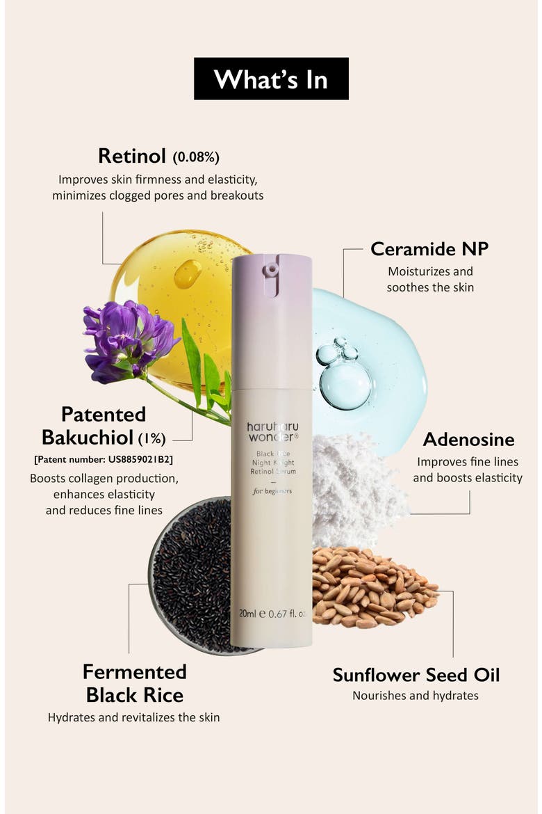 Black Rice Night Knight Retinol Serum, Alternate, color, None