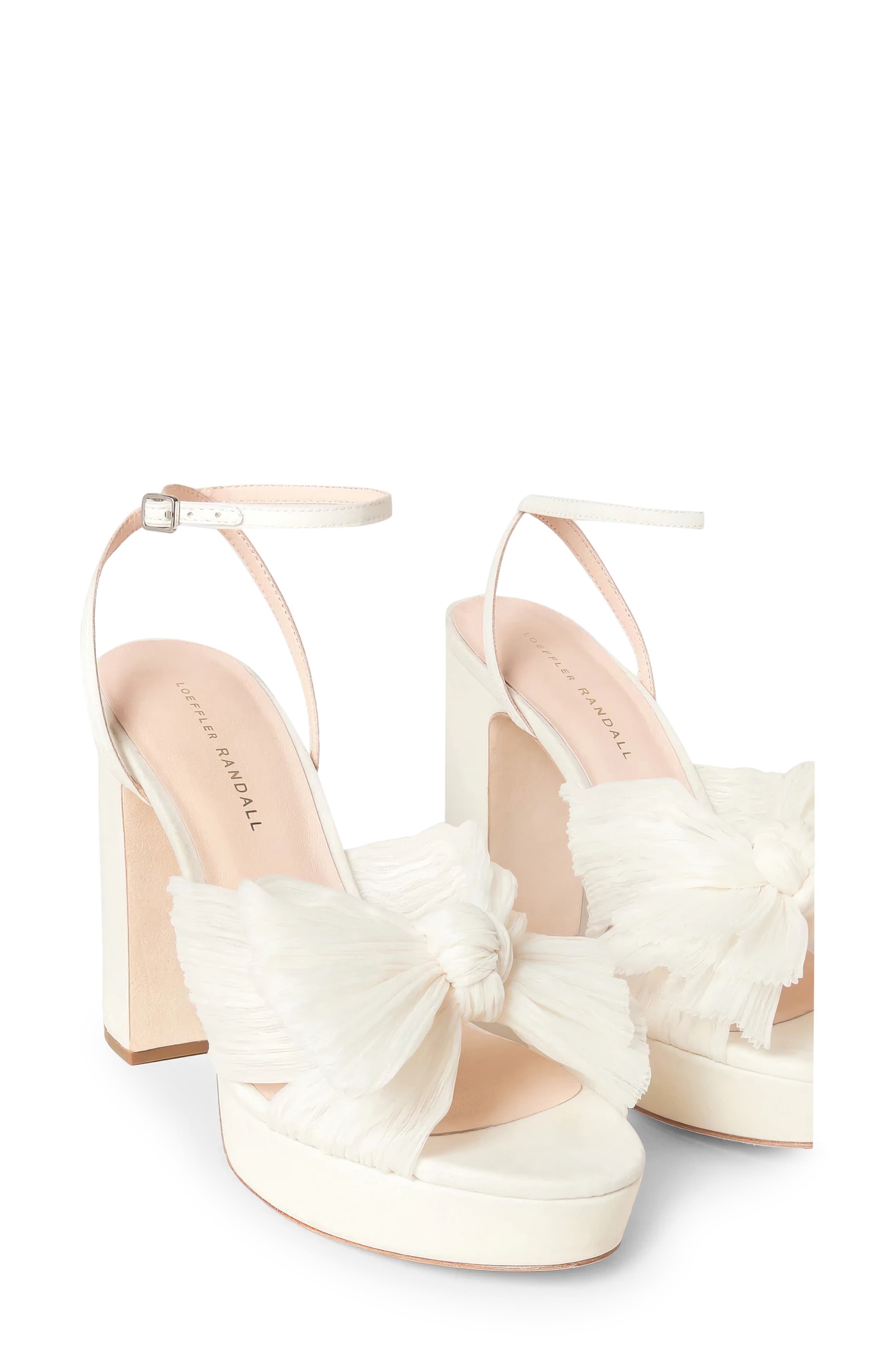 Loeffler Randall Natalia Knot Platform Sandal, Alternate, color, 