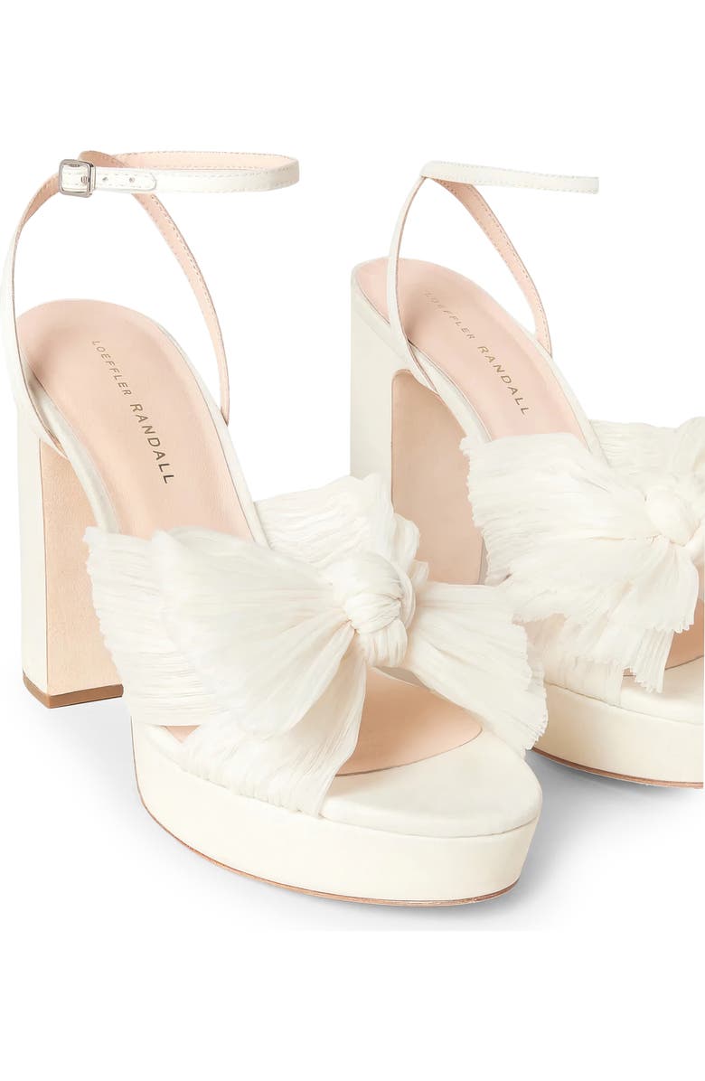 Loeffler Randall Natalia Knot Platform Sandal, Alternate, color,