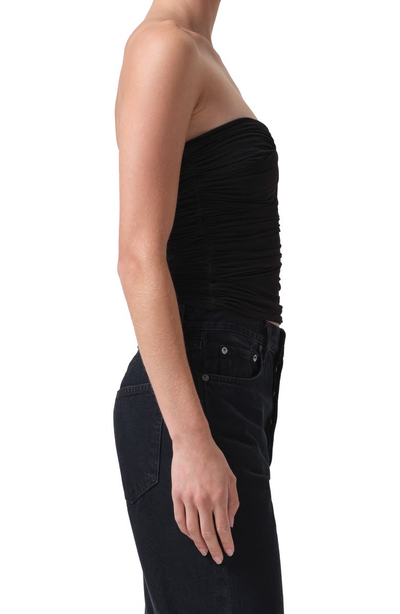 AGOLDE Tonia Twist Strapless Tube Top, Alternate, color, 